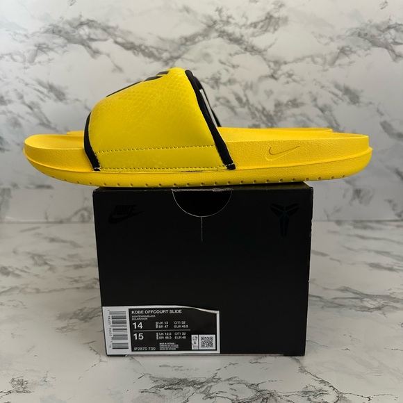 Nike Kobe Offcourt Slide Sandals Lightning Bruce Lee Mamba IF2870 Men’s Sizes - Picture 8 of 8